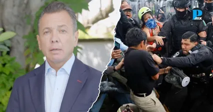Lemus admite excesos policiales tras protesta frente a Casa Jalisco y anuncia sanciones