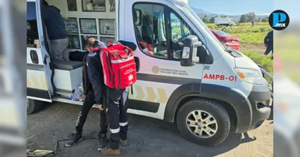 Confirman siete lesionados tras choque de tren y camioneta en Esperanza