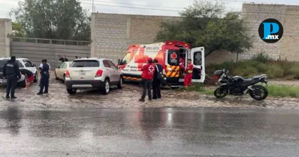 Automovilistas reportaron tres percances viales en la curva MONDI, sobre el Libramiento Tecnol&oacute;gico&ndash;San Marcos, debido a las condiciones de humedad provocadas por la lluvia.
