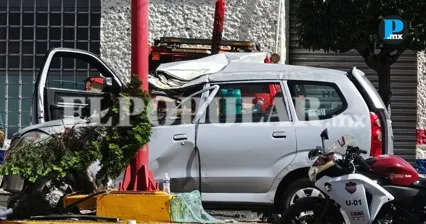Fatal volcadura provoca cierre vial en la colonia El Carmen
