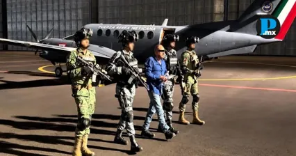 Elementos de Sedena y Guardia Nacional capturaron en Chihuahua a un presunto operador de &ldquo;La L&iacute;nea&rdquo; requerido por autoridades estadounidenses.