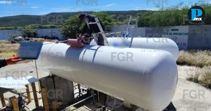 FGR decomisa 271 cilindros de gas LP en inmueble de Iz&uacute;car de Matamoros