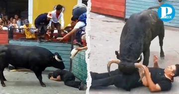 El joven fue embestido por un toro cuando intentaba esquivarlo en el encierro taurino