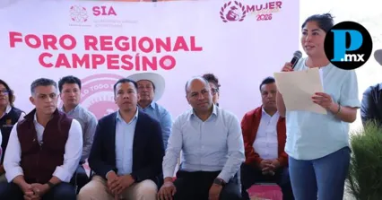La Secretar&iacute;a de Impulso Agropecuario utiliza foros regionales para posicionar al alcalde capitalino, pese a las restricciones de Morena sobre el uso de recursos p&uacute;blicos.