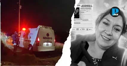 Autoridades ministeriales realizaron diligencias en la zona donde fue localizado el cuerpo de la conductora desaparecida en Tlaxcala.
