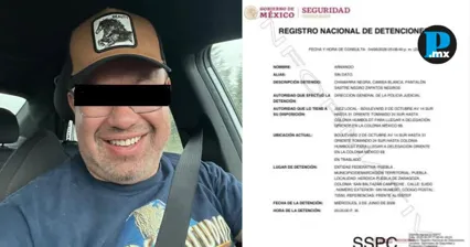 Armando &ldquo;N&rdquo;, ex aspirante de Morena a la presidencia municipal de Huamantla, fue detenido en Puebla mediante una orden de aprehensi&oacute;n por el delito de violaci&oacute;n.