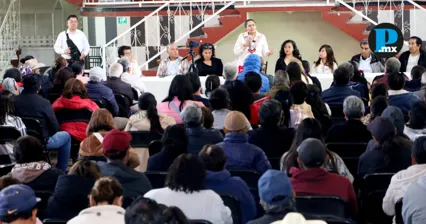 ncuentro ciudadano en San Cosme Xaloztoc, donde se llam&oacute; a erradicar la compra del voto y fortalecer la conciencia ciudadana.