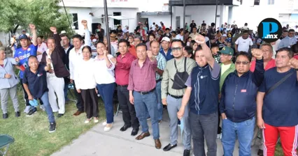 Ana Lilia Rivera en encuentros ciudadanos en Tlaxcala, donde llam&oacute; a priorizar derechos b&aacute;sicos sobre grandes obras.