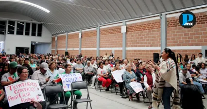 Ana Lilia Rivera particip&oacute; en asambleas en Tlaxcala donde destac&oacute; avances y riesgos de la transformaci&oacute;n.